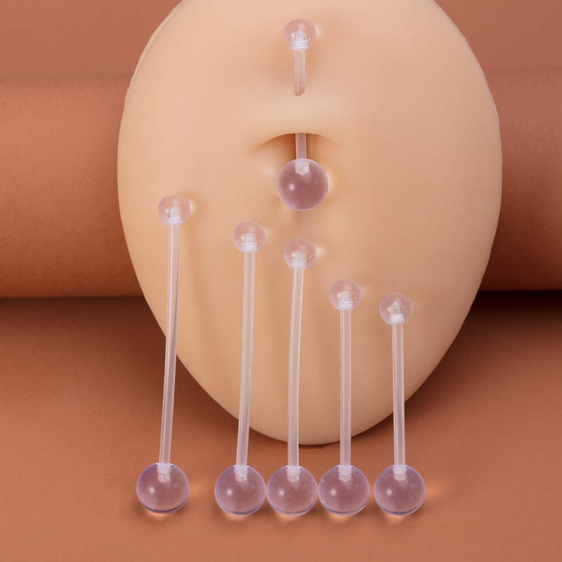 6pcs Flexible Navel Piercing A – Body Jewelry Industrial recenzja i cena