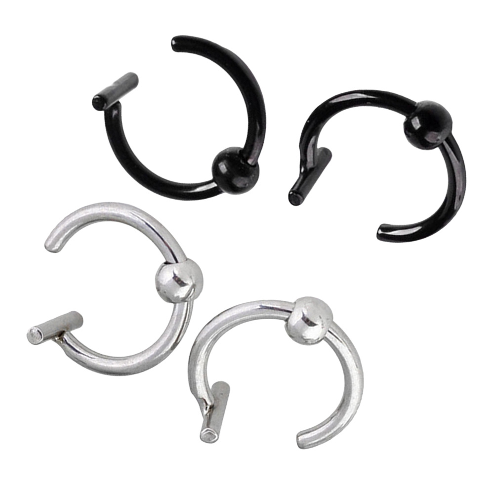 4Pcs Stainless Steel Nose Ring – Body Jewelry Hypoallergenic recenzja i cena