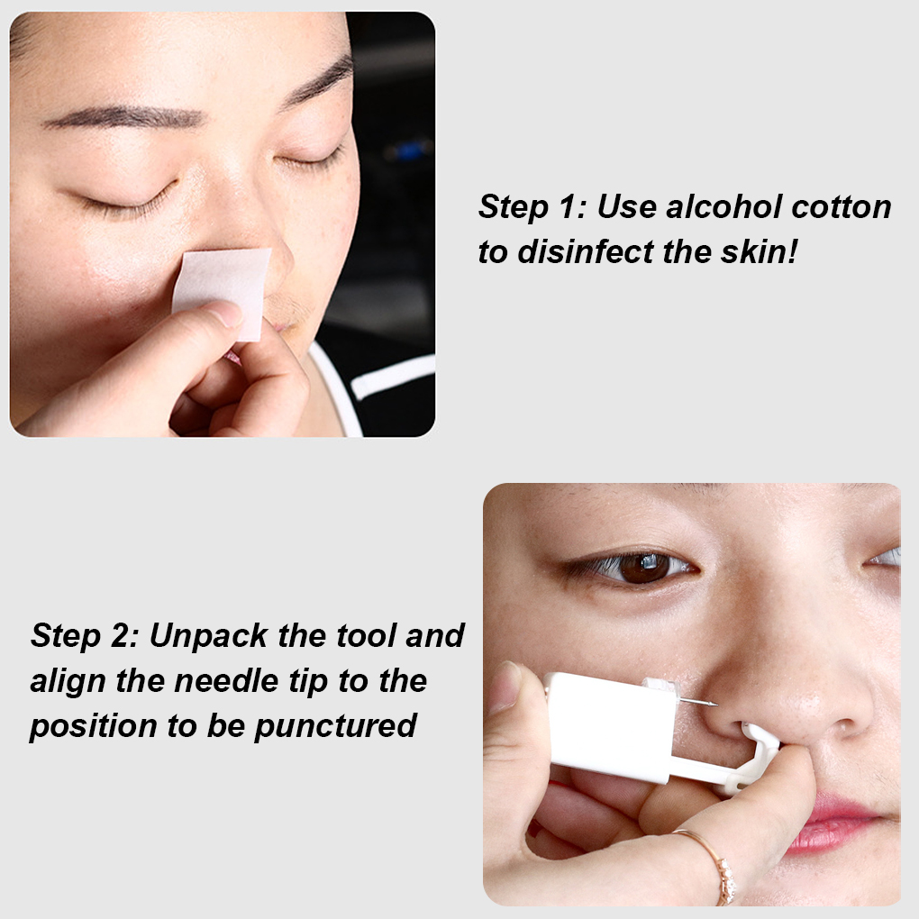 Piercing Tool Nose Ear Manual  – Body Jewelry Nose recenzja i cena