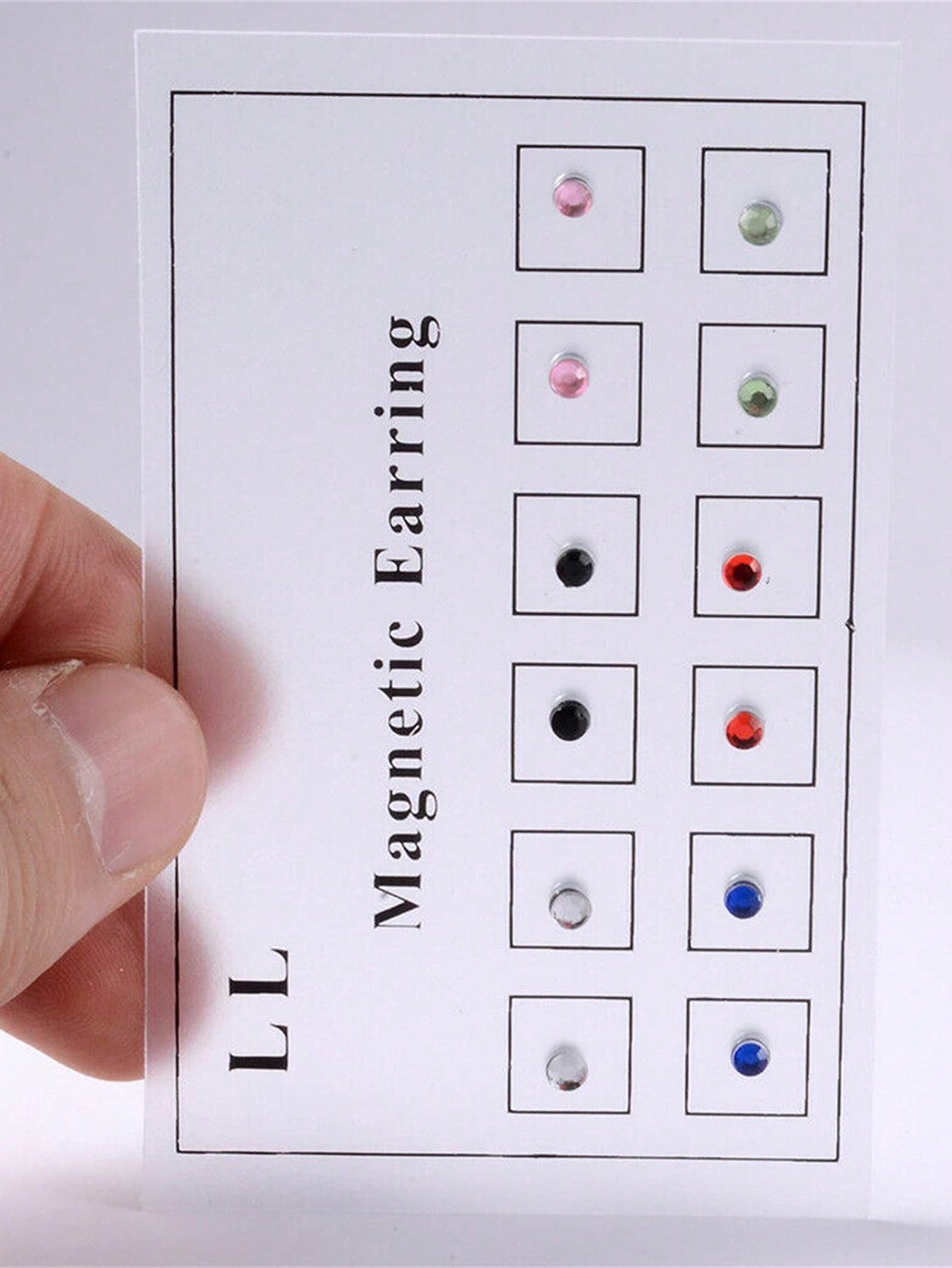 12PCS/Card  Crystal Magnetic S – Body Jewelry Nose recenzja i cena