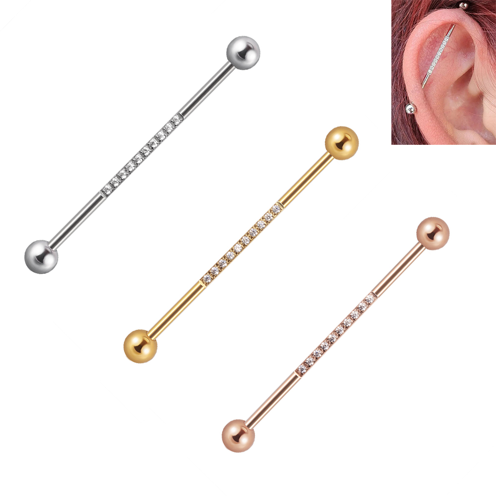 1/3Pcs Stainless Steel Industr – Body Jewelry Industrial recenzja i cena
