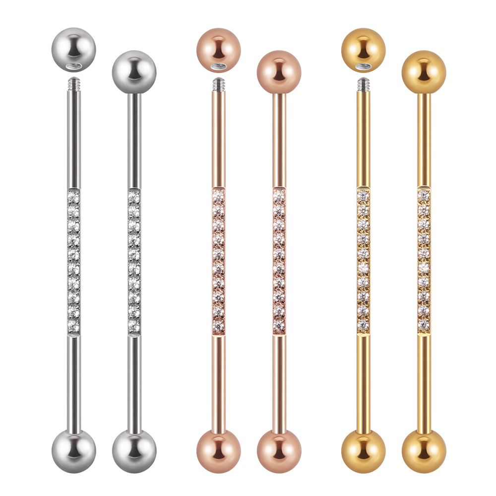 1/3Pcs Stainless Steel Industr – Body Jewelry Industrial recenzja i cena
