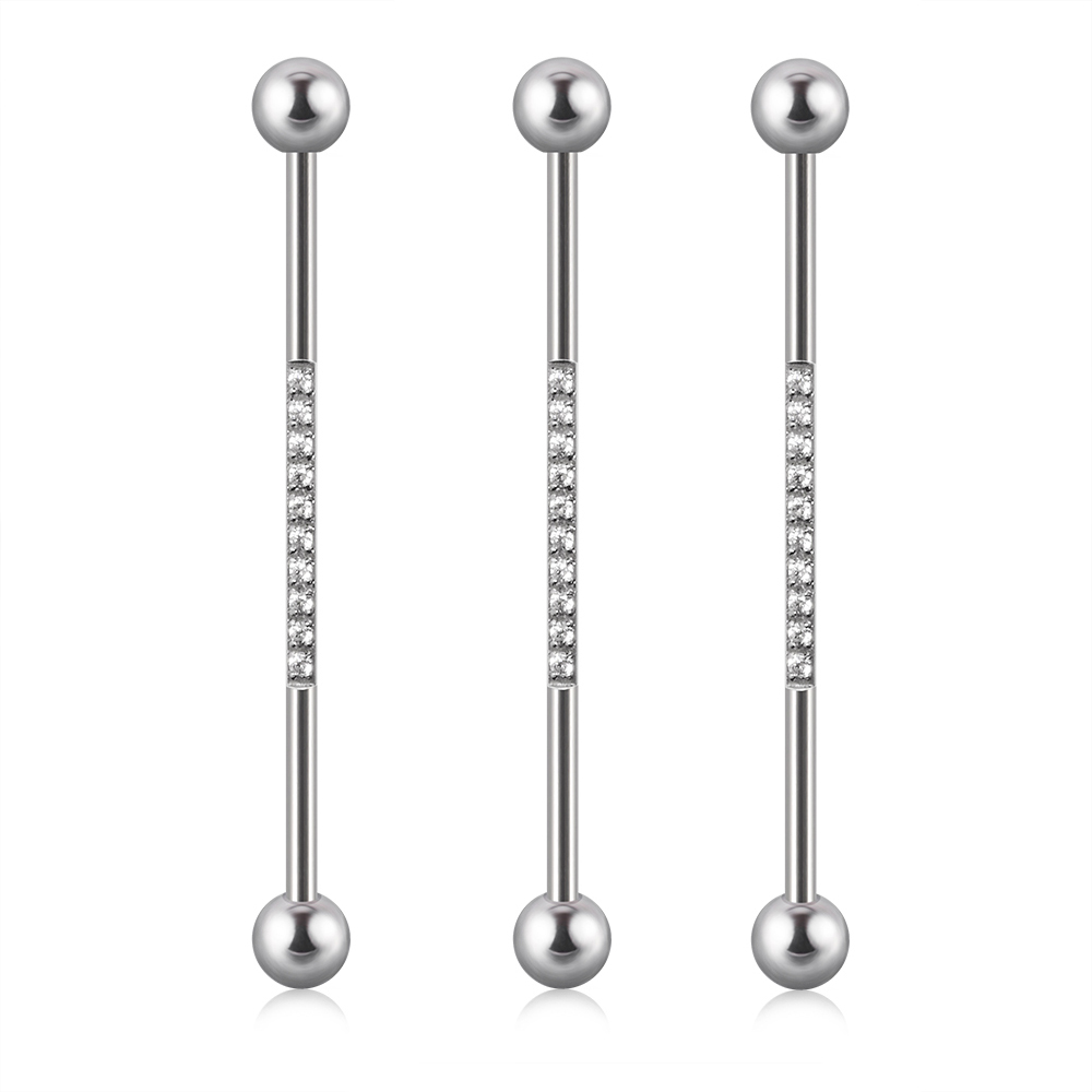 1/3Pcs Stainless Steel Industr – Body Jewelry Industrial recenzja i cena