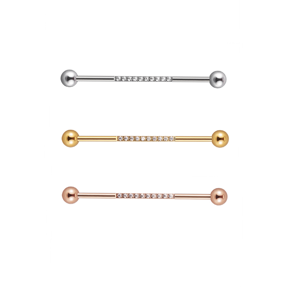 1/3Pcs Stainless Steel Industr – Body Jewelry Industrial recenzja i cena