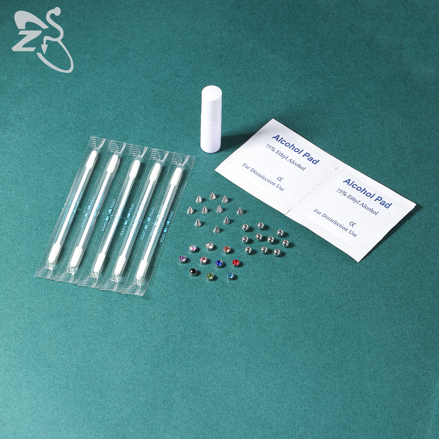 ZS 1 Set Fake Eyebrow Ring Men – Body Jewelry Nose recenzja i cena
