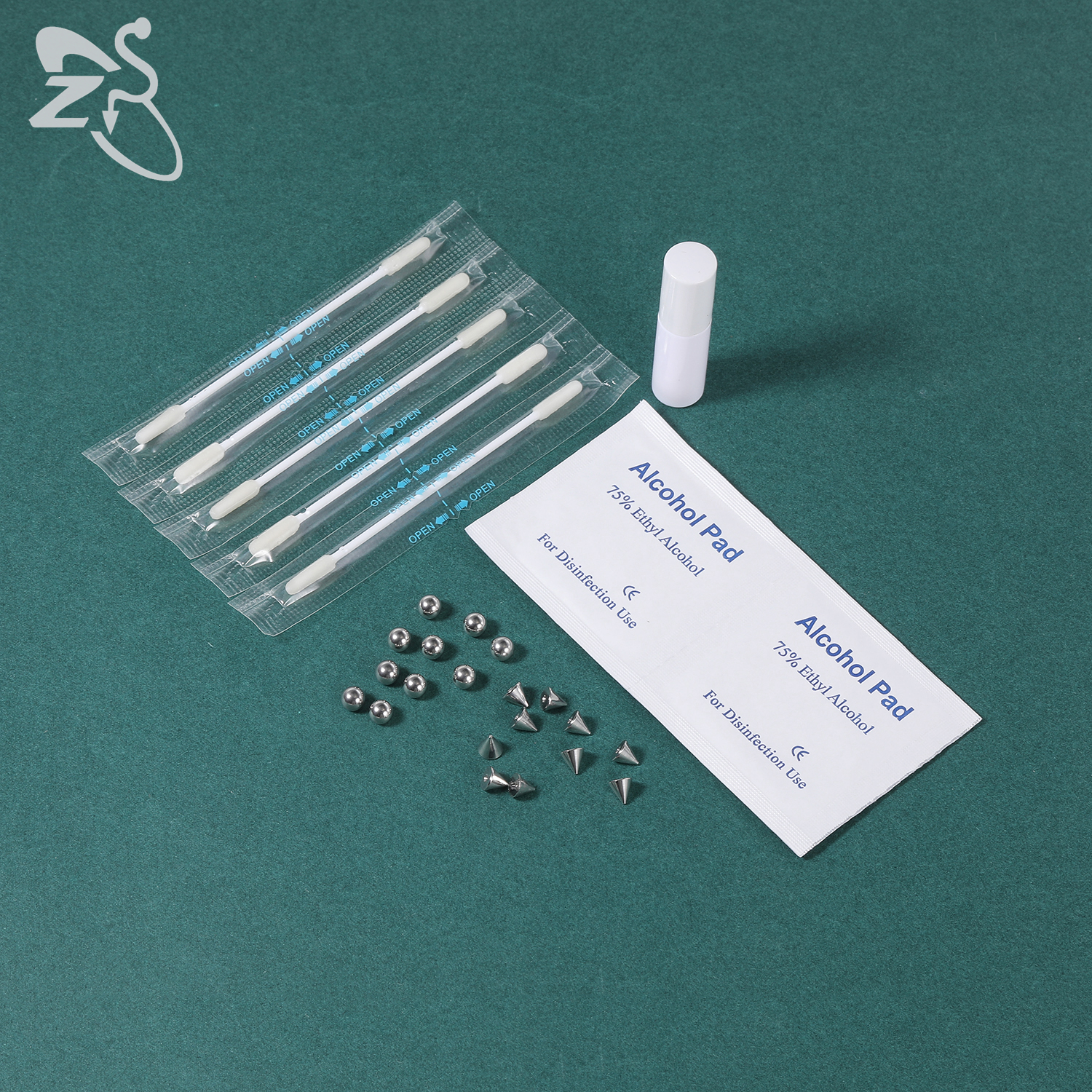 ZS 1 Set Fake Eyebrow Ring Men – Body Jewelry Nose recenzja i cena