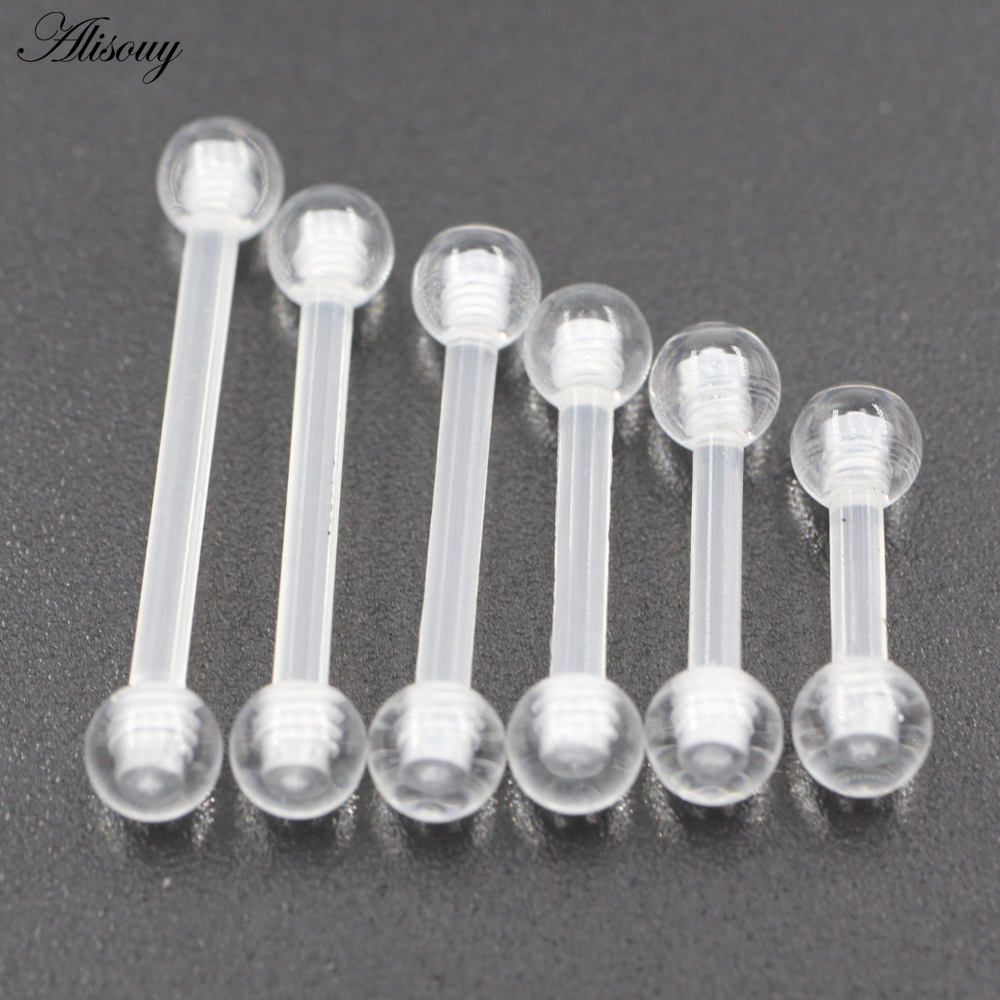 2PCS Transparent Acrylic UV Ba – Body Jewelry Industrial recenzja i cena