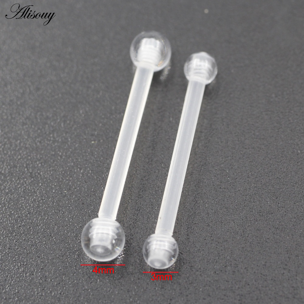 2PCS Transparent Acrylic UV Ba – Body Jewelry Industrial recenzja i cena