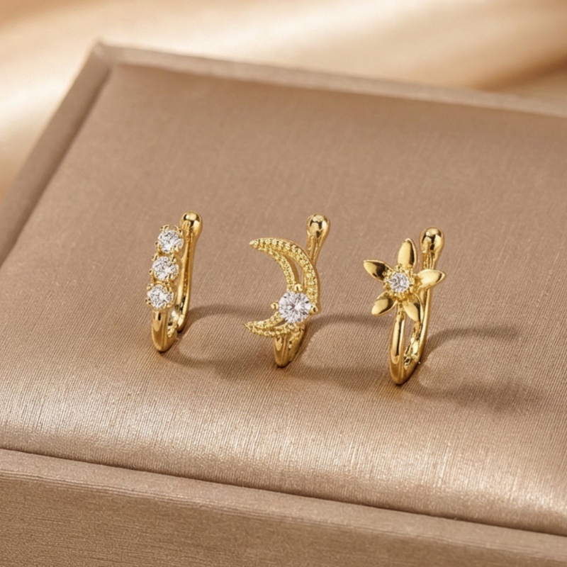 3-piece retro light luxury nos – Body Jewelry Nose recenzja i cena