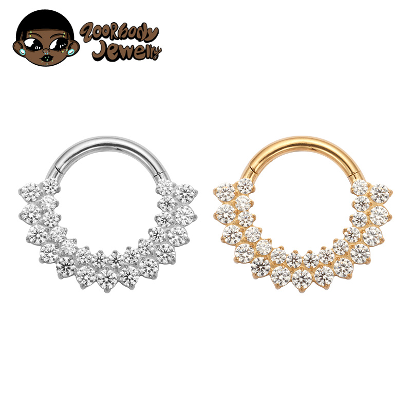 ASTM F136 Titanium Clicker Sep – Septum Clicker Ring recenzja i cena