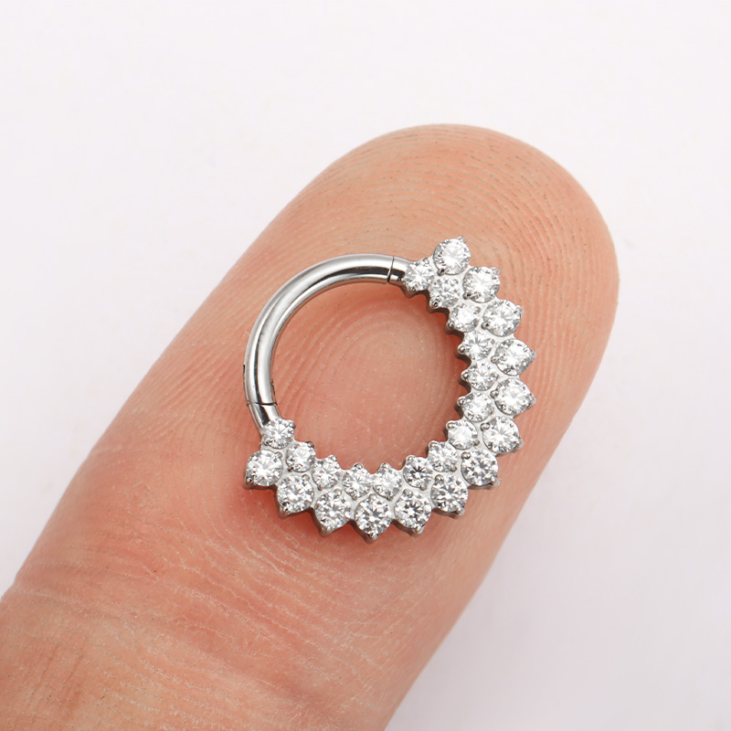 ASTM F136 Titanium Clicker Sep – Septum Clicker Ring recenzja i cena