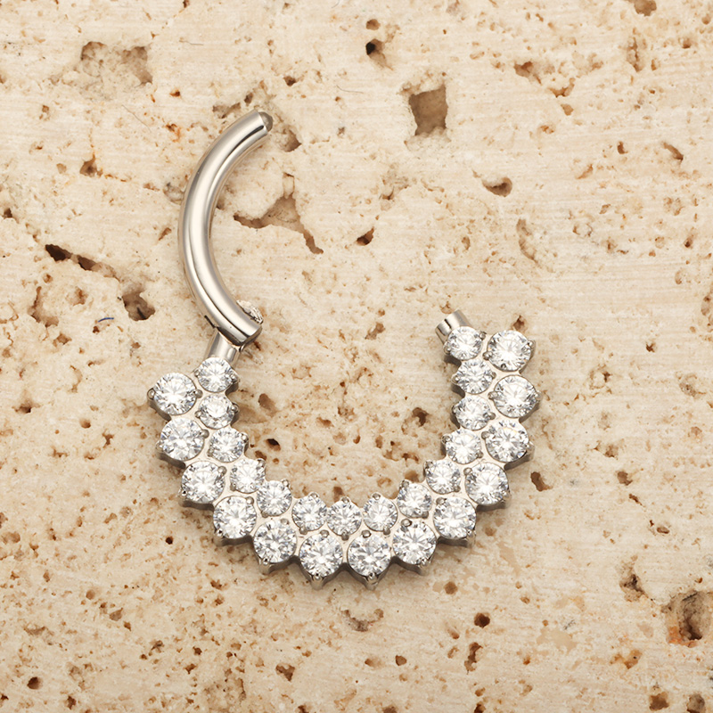 ASTM F136 Titanium Clicker Sep – Septum Clicker Ring recenzja i cena