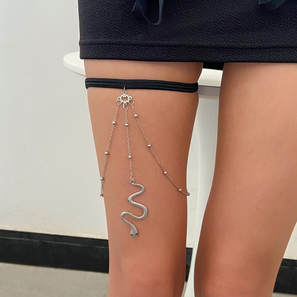 Leg Chain Snake Pendant Multi- – Body Jewelry Leg Chain recenzja i cena