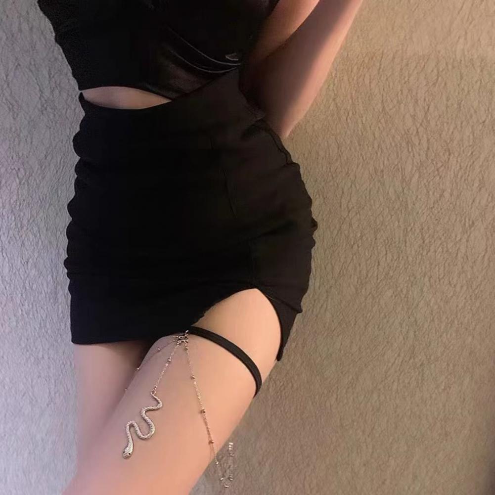 Leg Chain Snake Pendant Multi- – Body Jewelry Leg Chain recenzja i cena