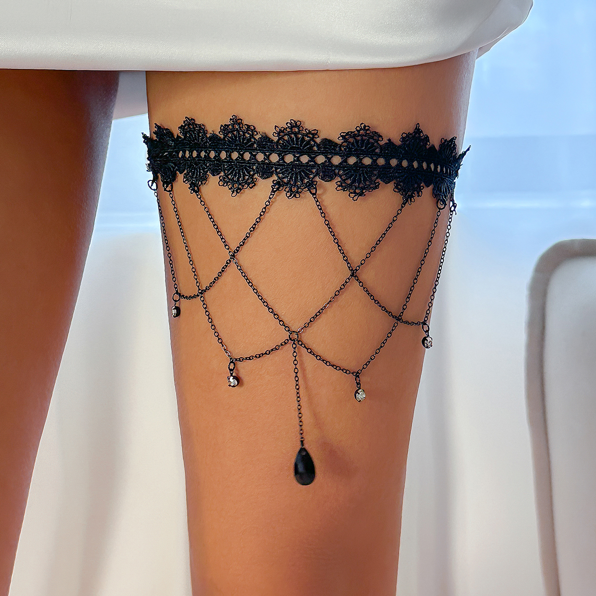Ingemark Boho Elastic Band Bla – Body Jewelry Leg Chain recenzja i cena