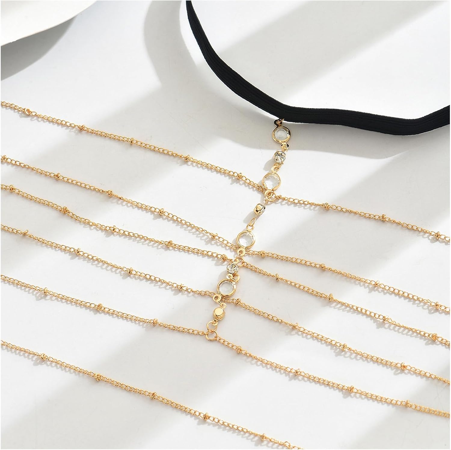 Sexy Crystal Bead Leg Body Acc – Body Jewelry Leg Chain recenzja i cena