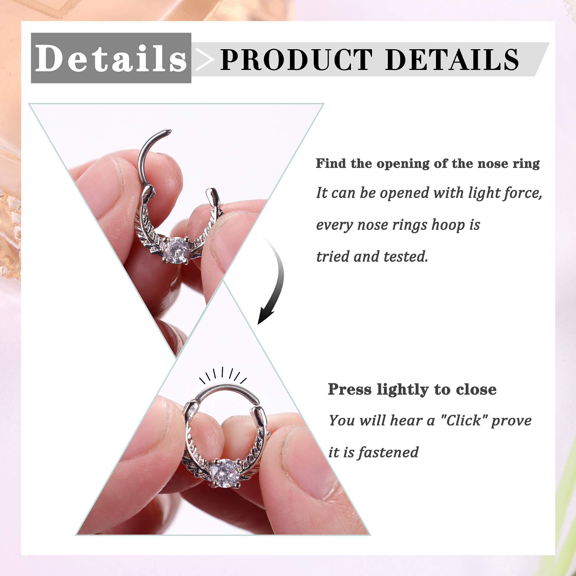 Drperfect 16G Septum Clicker R – Septum Clicker Ring recenzja i cena