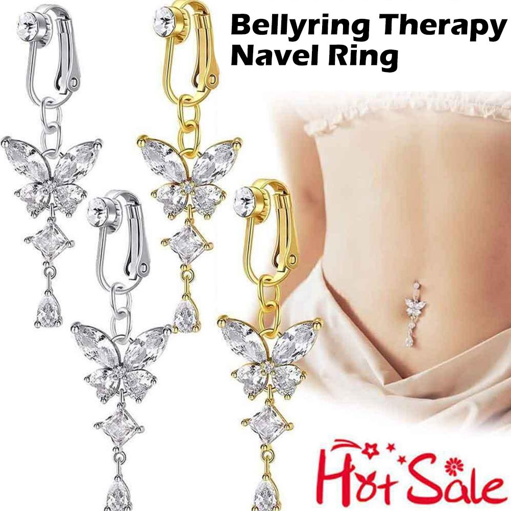Hot Sale Clip On Belly Button  – Body Jewelry On Sale recenzja i cena