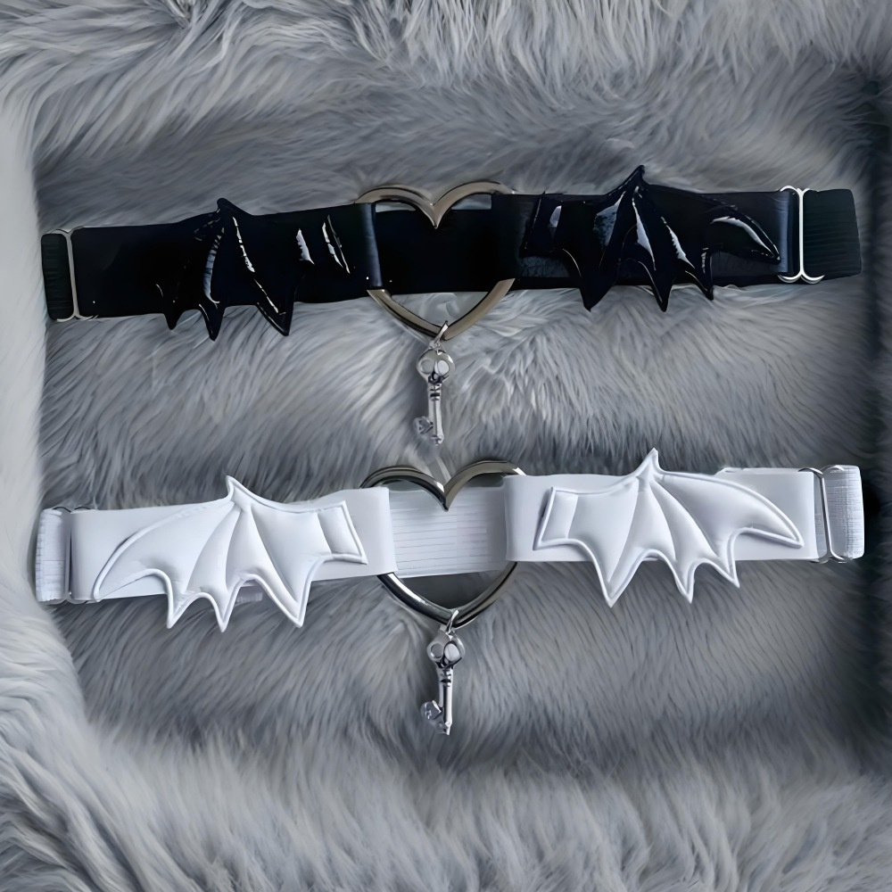 Gothic Harajuku Black Heart Wi – Body Jewelry Outfit recenzja i cena
