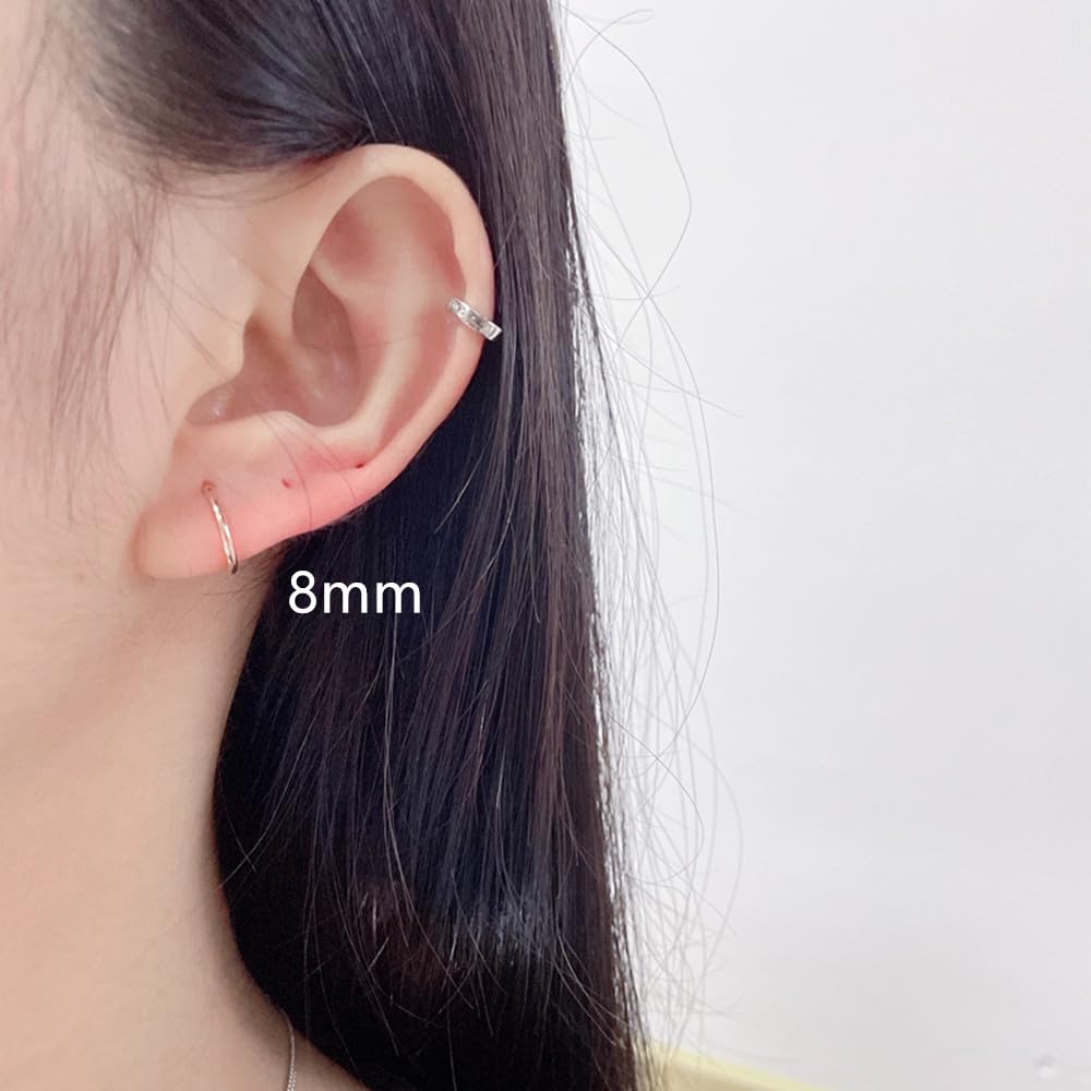 8Pcs Surgical Stainless Steel  – Septum Clicker Ring recenzja i cena