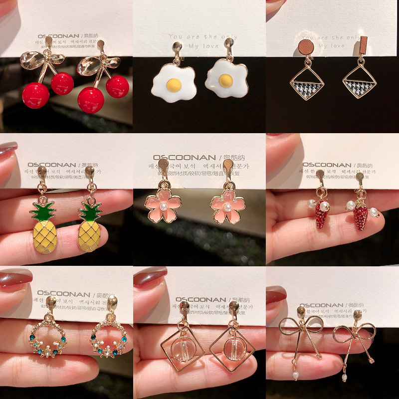 WENHQ Korean Style Fashion Cli – Body Jewelry Hypoallergenic recenzja i cena