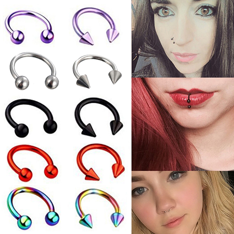 1PC Titanium Piercing Nariz Ci – Septum Clicker Ring recenzja i cena