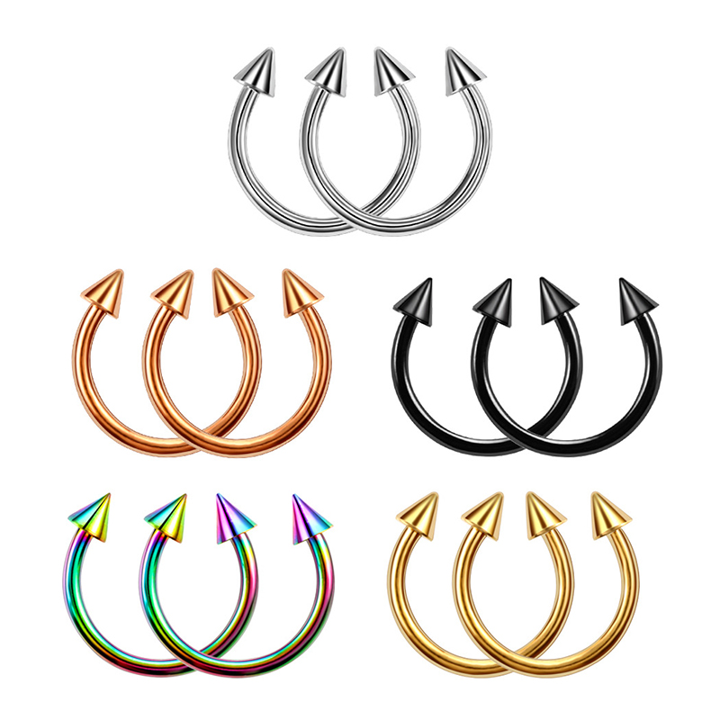 1PC Titanium Piercing Nariz Ci – Septum Clicker Ring recenzja i cena